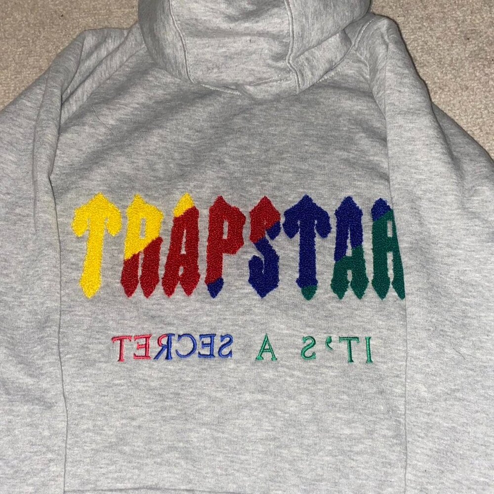 Grey Trapstar hoodie